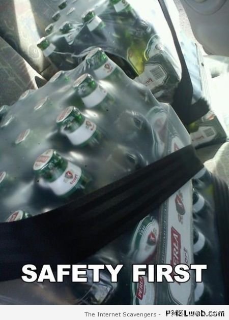 Safety first meme at PMSLweb.com