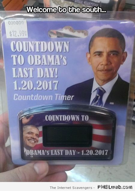 Obama’s last day countdown at PMSLweb.com