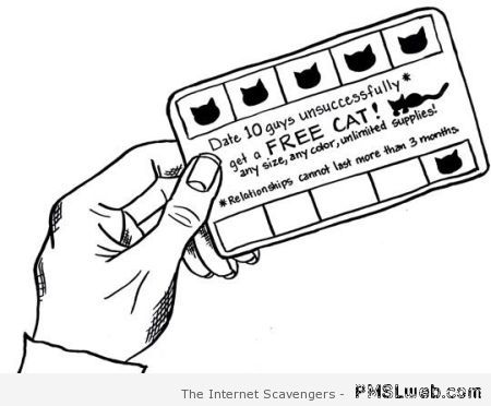 Get a free cat card at PMSLweb.com