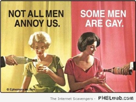 Not all men annoy us – Female logic at PMSLweb.com