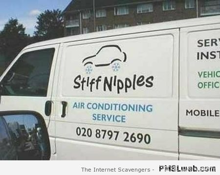 Stiff nipples air conditioning service at PMSLweb.com