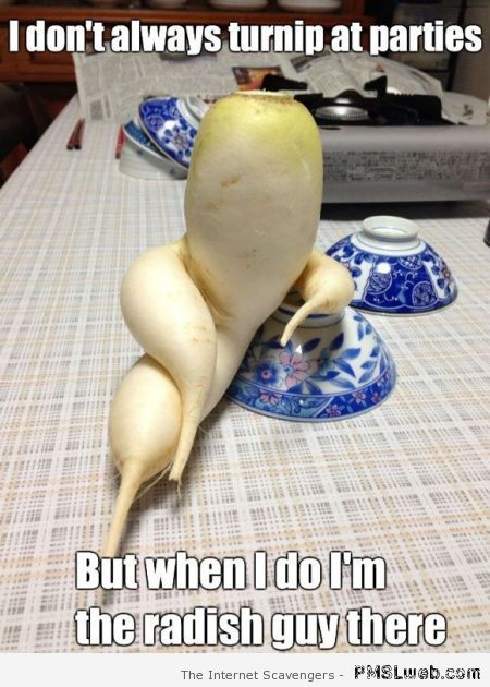 Funny turnip meme at PMSLweb.com