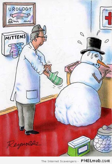 Snowman prostate exam on PMSLweb.com