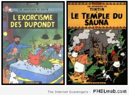 Parodies de tintin – Funny French pictures at PMSLweb.com