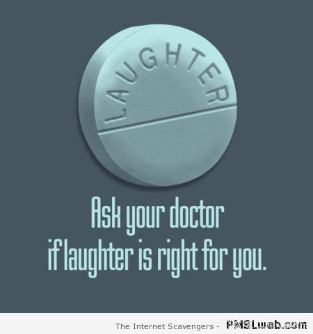 Laughter pill – Medical humor at PMSLweb.com
