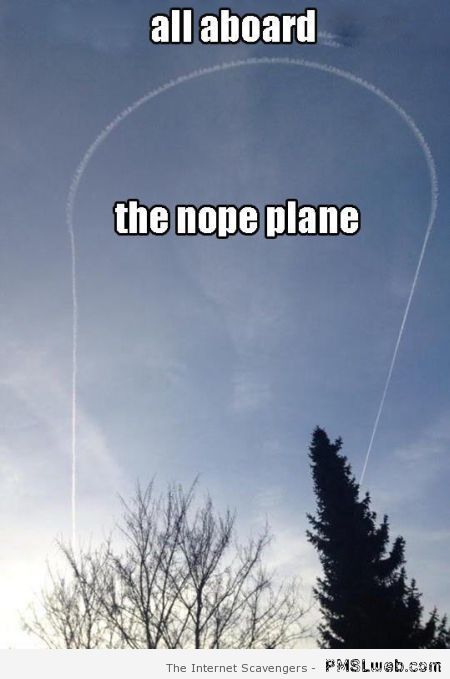 The nope plane at PMSLweb.com
