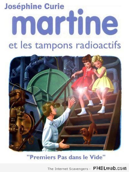 Martine et les tampons radioactifs at PMSLweb.com