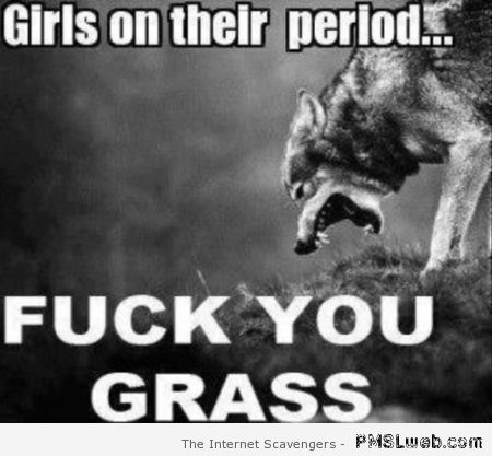 Girls on their period funny at PMSLweb.com