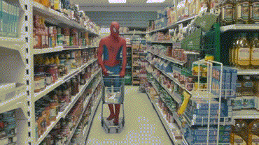 Spiderman and uncle Bens gif at PMSLweb.com