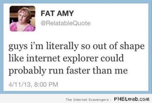 Fat Amy Twitter funny at PMSLweb.com