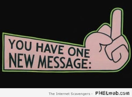 You have one new message – TGIF craze at PMSLweb.com