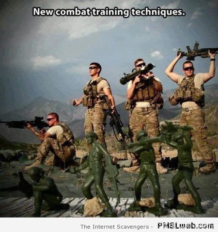 New combat  training techniques at PMSLweb.com