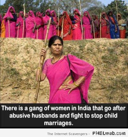 Gang of women in India at PMSLweb.com