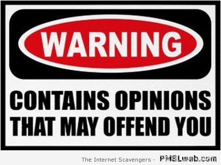 Contains opinions that may offend you – Sarcastic quotes at PMSLweb.com