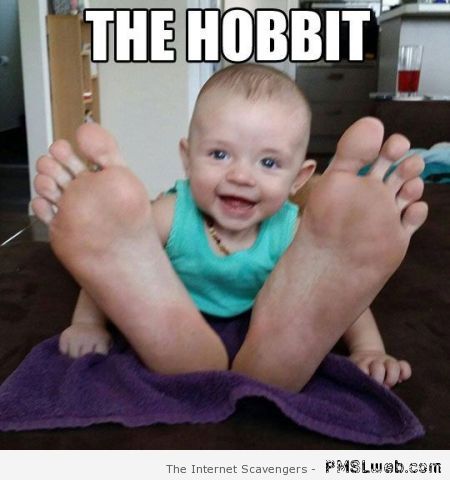 Funny hobbit baby – Hump day PMSL at PMSLweb.com