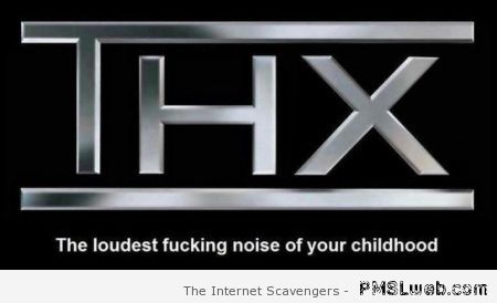 THX funny advert at PMSLweb.com