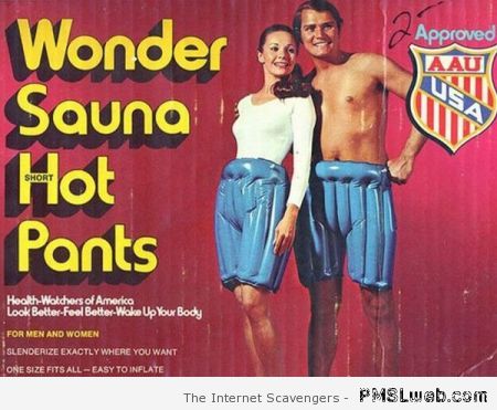 Wonder sauna hot pants at PMSLweb.com
