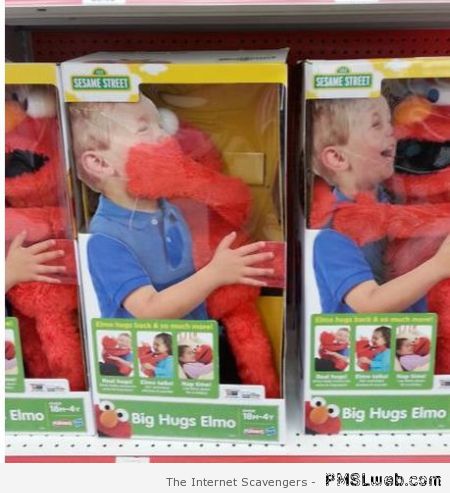 Big hugs Elmo fail at PMSLweb.com