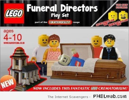 Lego funeral director at PMSLweb.com