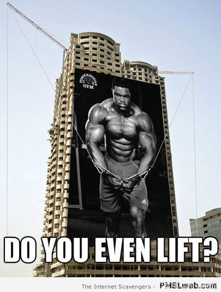 Do you even lift – TGIF craze at PMSLweb.com