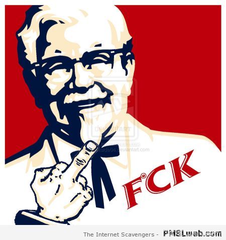 KFC f*ck you – Crazy pics at PMSLweb.com