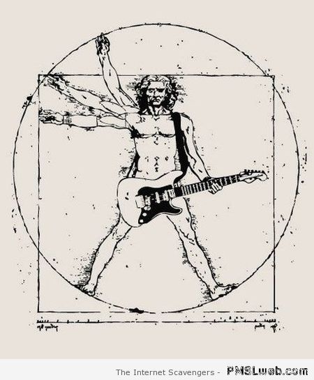 Vitruvian rock man at PMSLweb.com