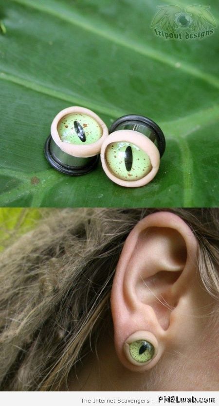 Scary earring – Silly Hump day at PMSLweb.com