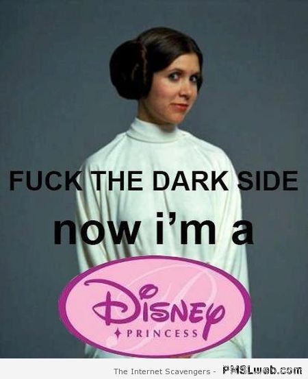 Leia is a Disney princess at PMSLweb.com