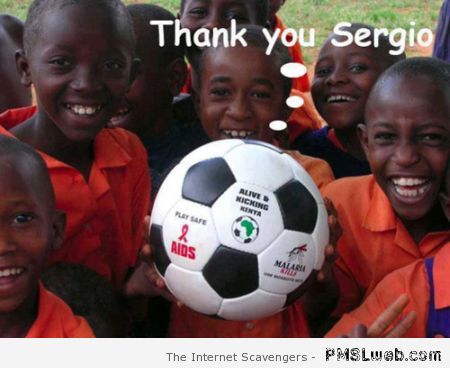 Funny thank you Sergio Ramos at PMSLweb.com
