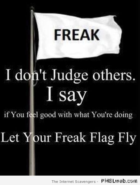 Let your freak flag fly at PMSLweb.com