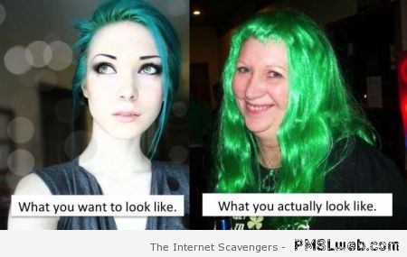 What you want to look like vs what you actually look like at PMSLweb.com