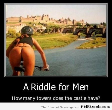 Riddle for men at PMSLweb.com