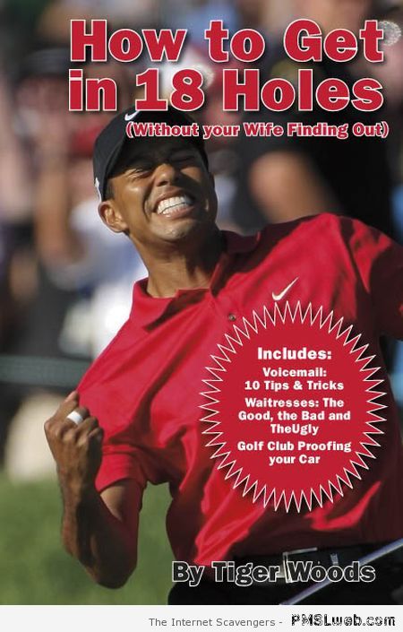 How to get in 18 holes tiger woods funny at PMSLweb.com