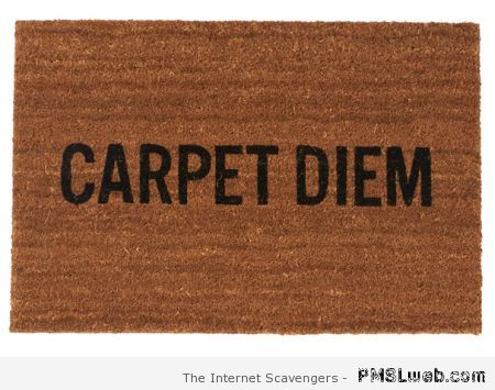 Carpet diem at PMSLweb.com