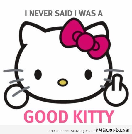 Naughty hello kitty � TGIF happy hour at PMSLweb.com