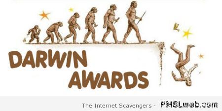 Darwin Awards humor – Crazy Saturday at PMSLweb.com
