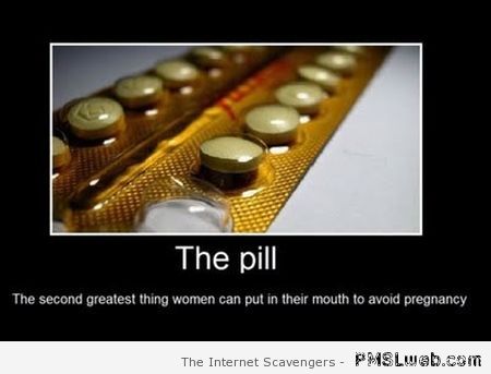 The pill demotivational at PMSLweb.com