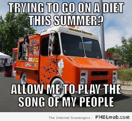 Funny ice cream truck meme at PMSLweb.com