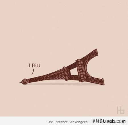 Eiffel tower funny at PMSLweb.com