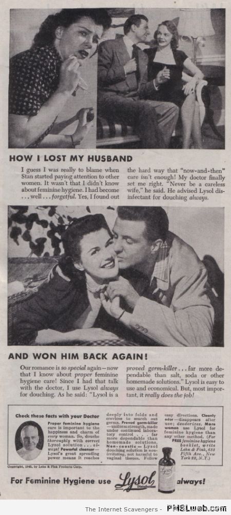 How I lost my husband vintage humor at PMSLweb.com