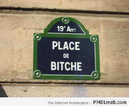 Place de bitch at PMSLweb.com