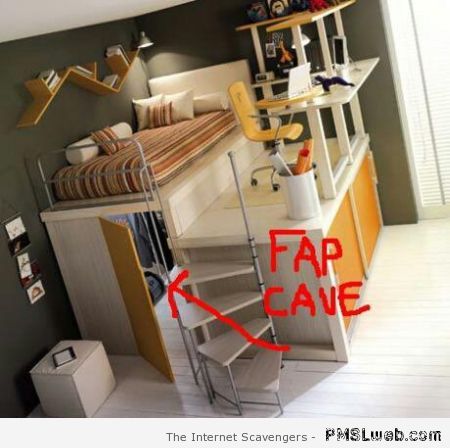 Fap cave – Wednesday funnies at PMSLweb.com