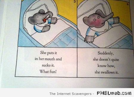 Elephant story book fail – Friday chuckles at PMSLweb.com