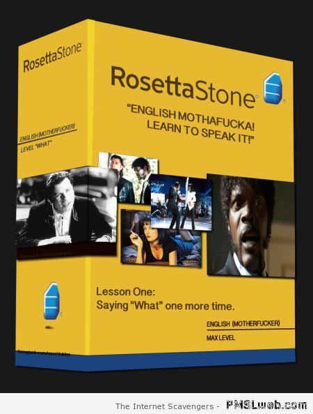 Funny Rosetta Stone parody at PMSLweb.com