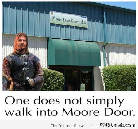 One does not simply walk meme at PMSLweb.com