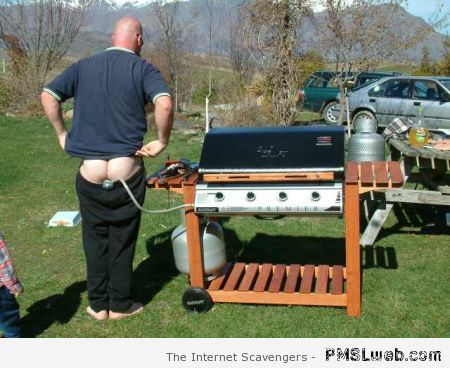 Funny human gas grill – Funny Sunday at PMSLweb.com