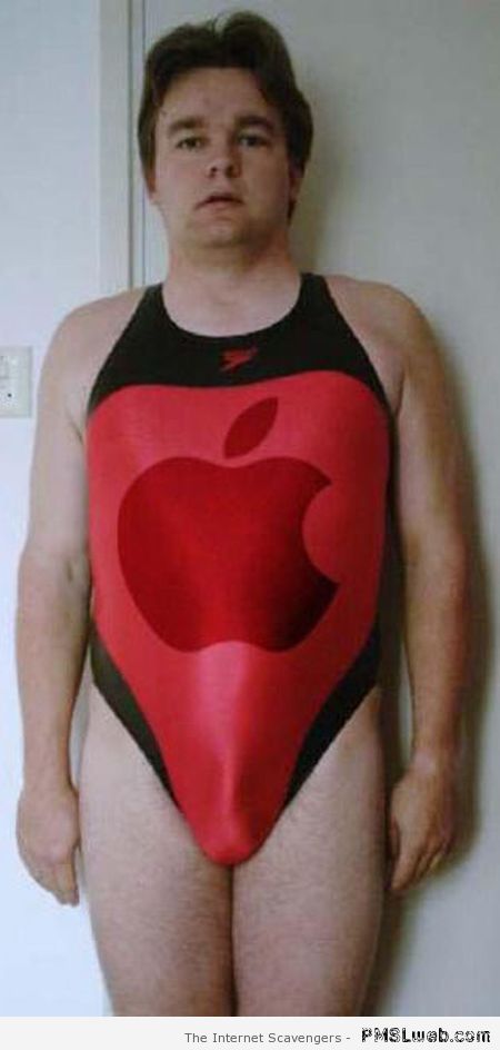 Apple swimming suit at PMSLweb.com