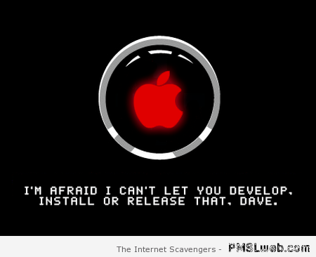 H.A.L and Apple humor at PMSLweb.com