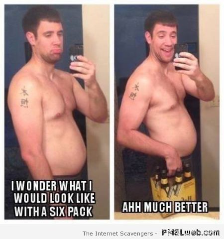What I�d look like with a 6 pack at PMSLweb.com