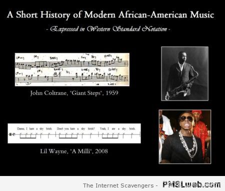 Short history of modern music  � Wednesday lolz at PMSLweb.com